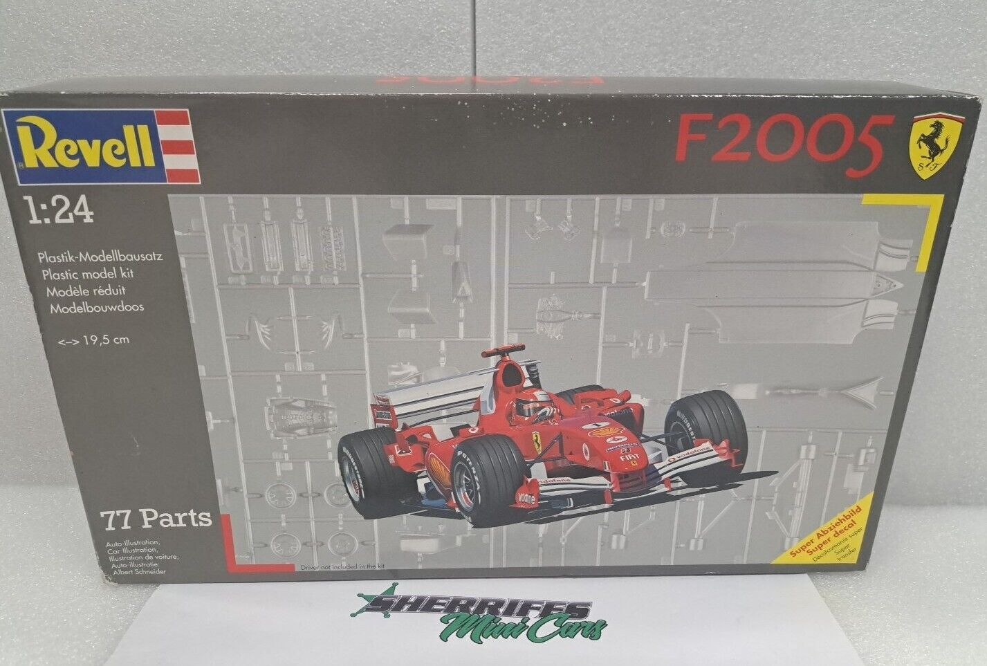 1/24 Ferrari F2005  2005 Schumacher Revell 07244 Model Kit SMC