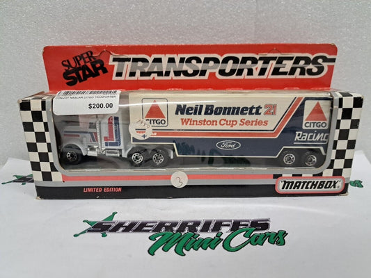 Super Star Transporters MATCHBOX Neil Bonnet 21 Winston Cup Series CITGO RACING