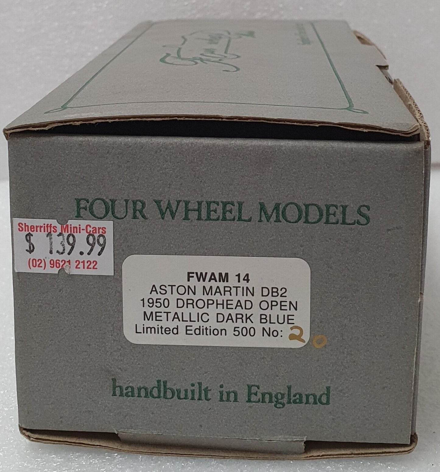 1/43 Four wheel models Aston Martin DB2