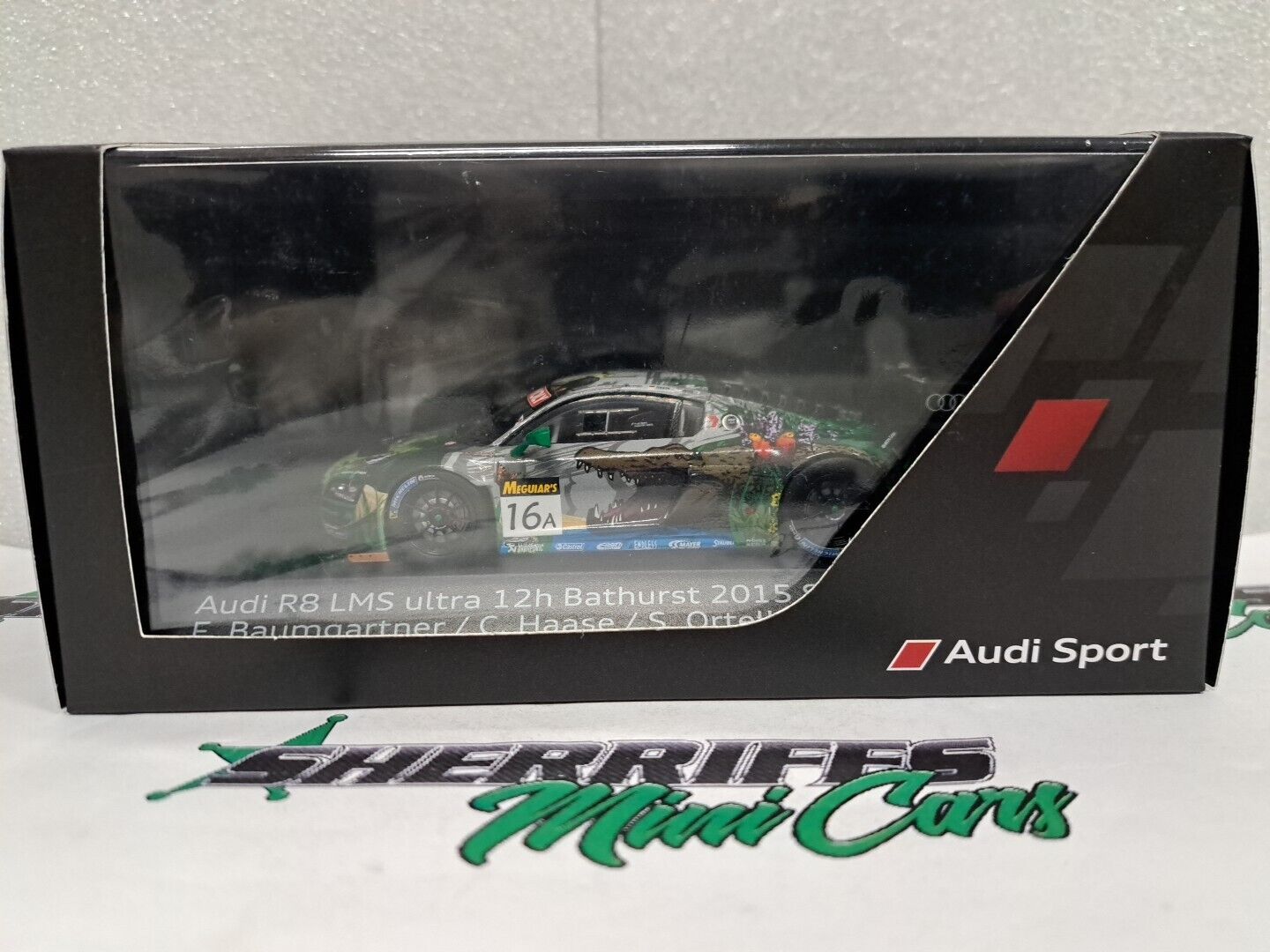 1/43 Audi R8 LMS ultra 12h BATHURST 2015 Start #16 Crocodile Audi Sport