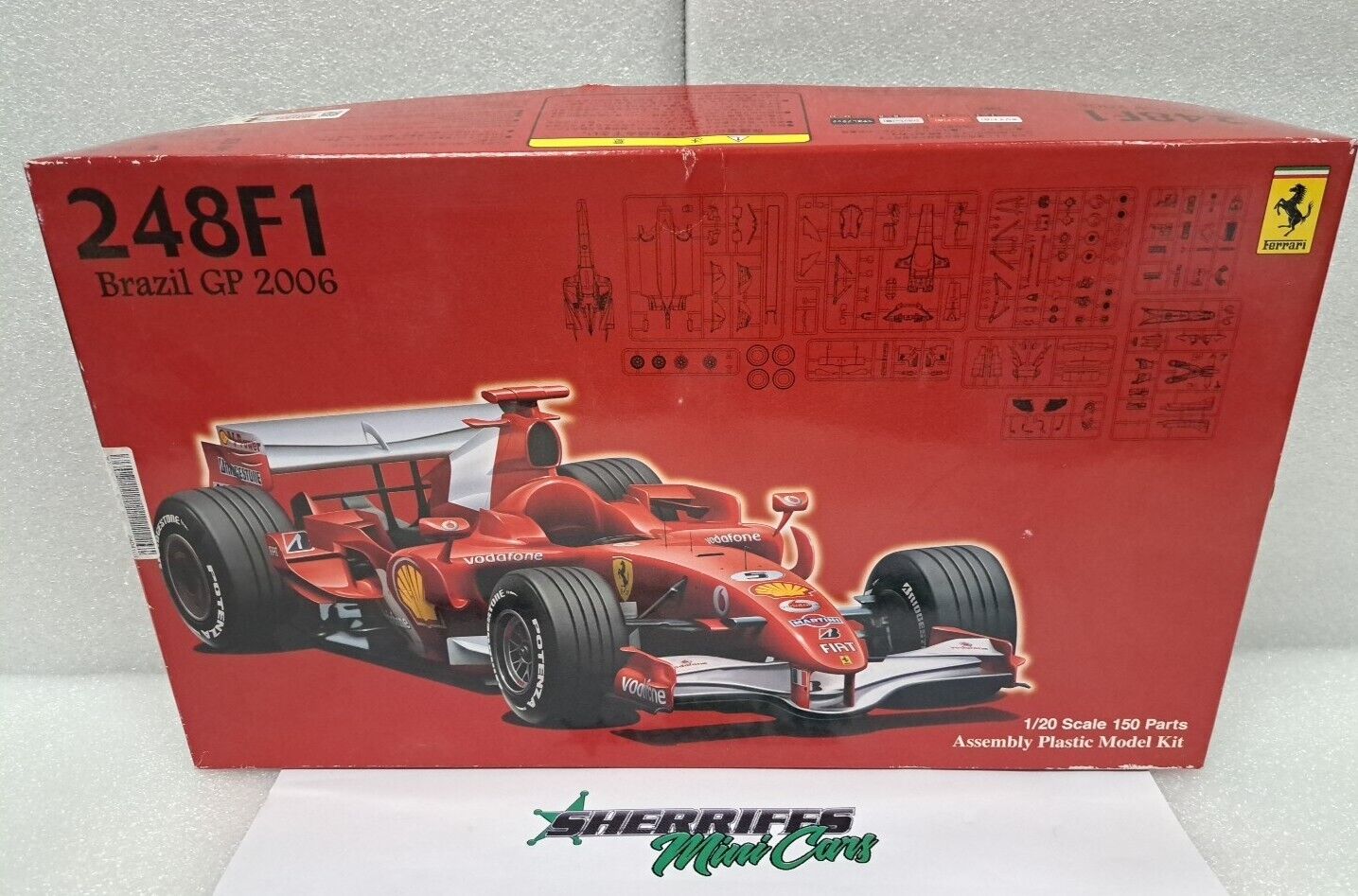 1/20 Ferrari 248F1 2006 Schumacher GP 7 FUJIMI Model Kit SMC