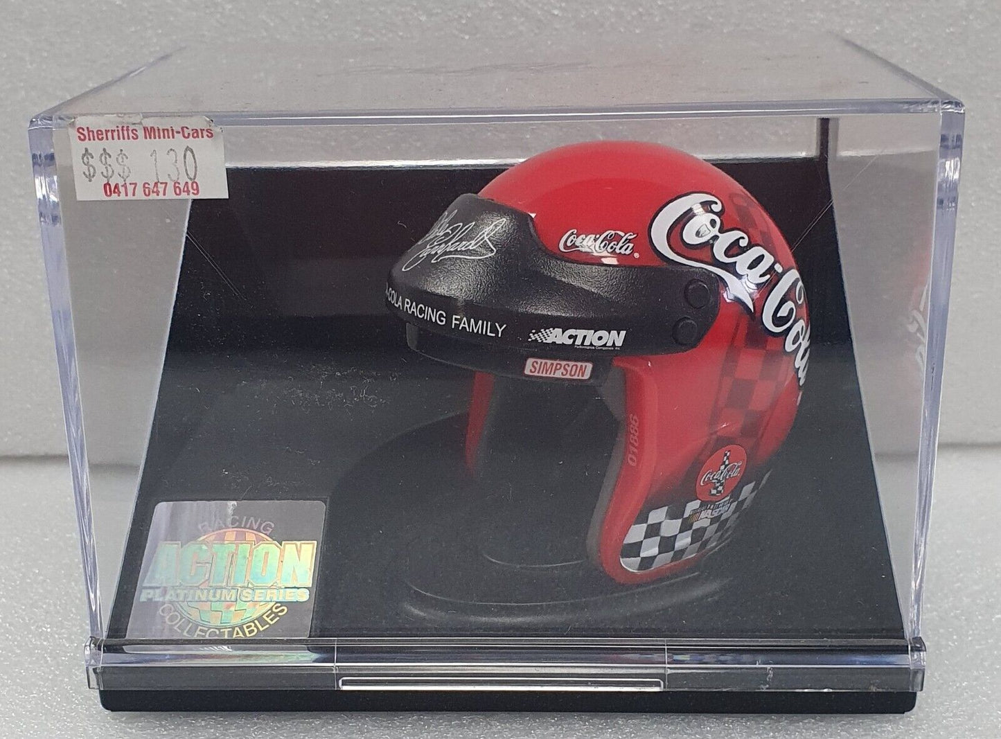 Action 1/4 Dale Earnhardt helmet