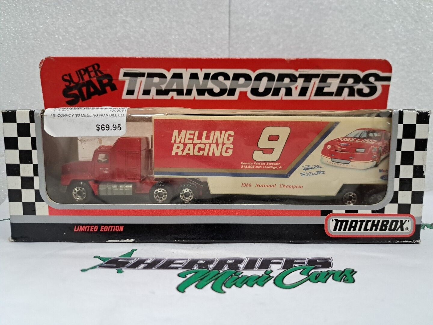 Super Star Transporters MATCHBOX MELLING RACING #9 1988 National Champion