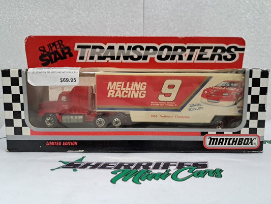 Super Star Transporters MATCHBOX MELLING RACING #9 1988 National Champion