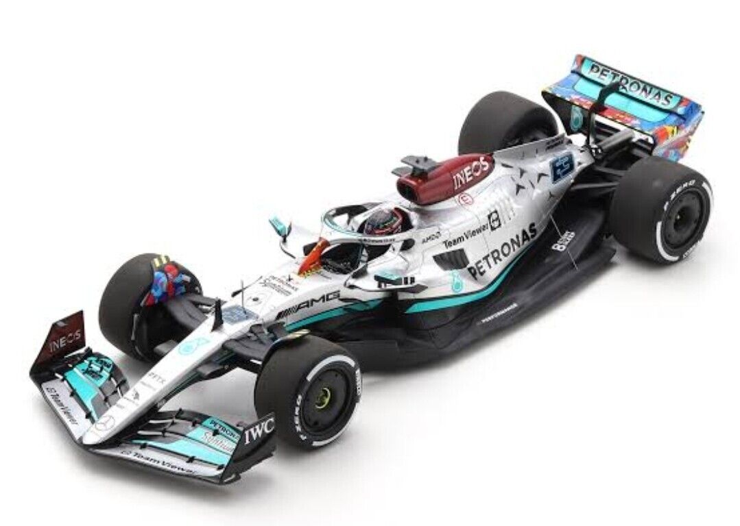 1/18 Spark 18S766 Mercedes AMG F1 W13 E Miami GP 2022  Russell