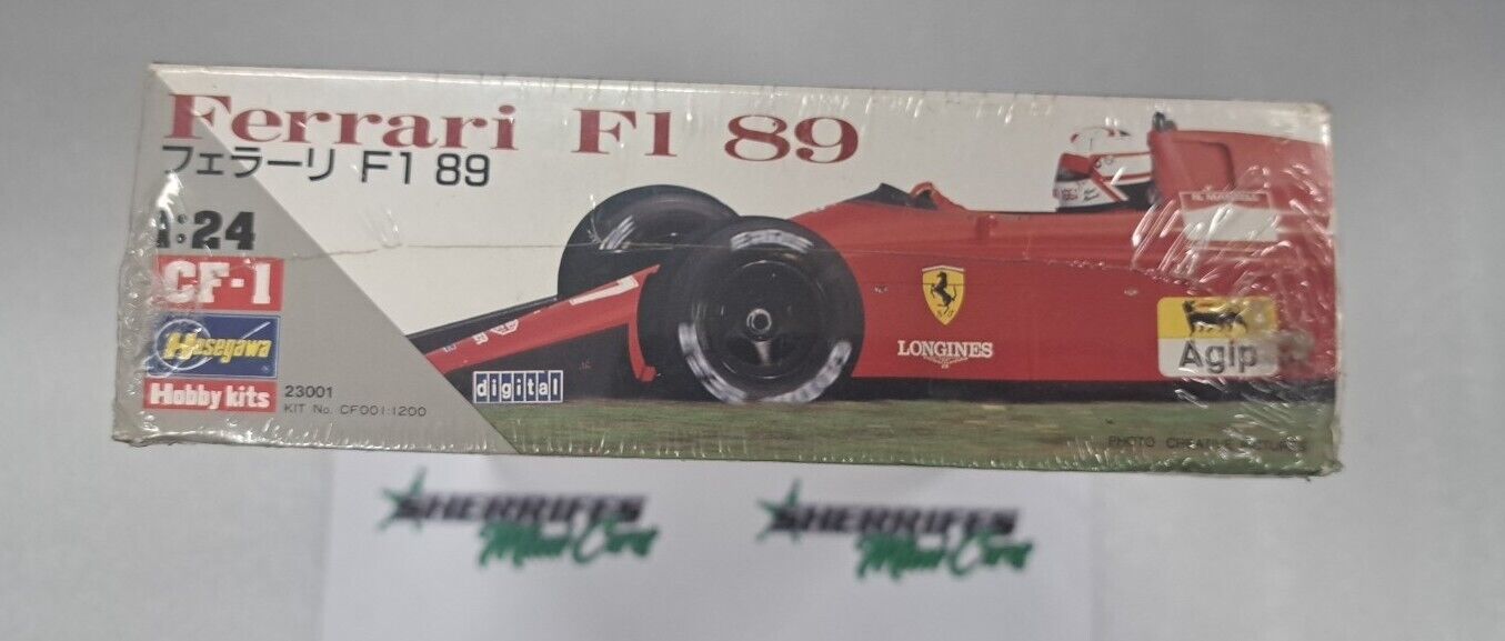 1/24 Ferrari F1 89 1989 Hasegawa 23001 Model Kit SMC