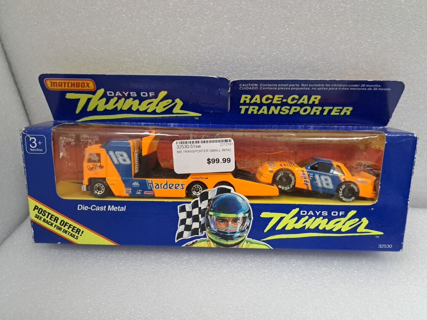 Matchbox Days Of Thunder Car Transporter #18