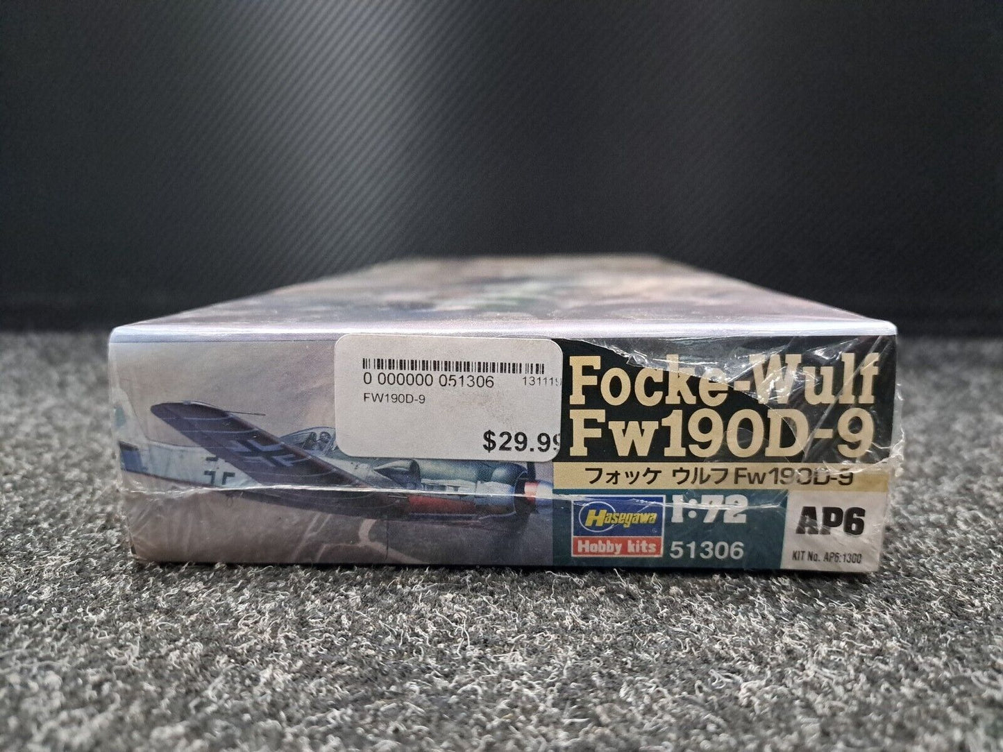 1/72 Hasegawa Focke-Wulf FW190D-9 Luftwaffe Fighter 