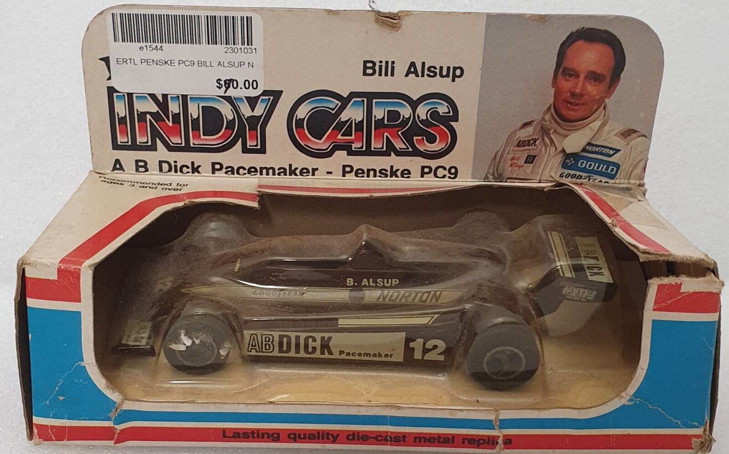 1/43 Ertl Bill Alsup Penske PC9 Indy car