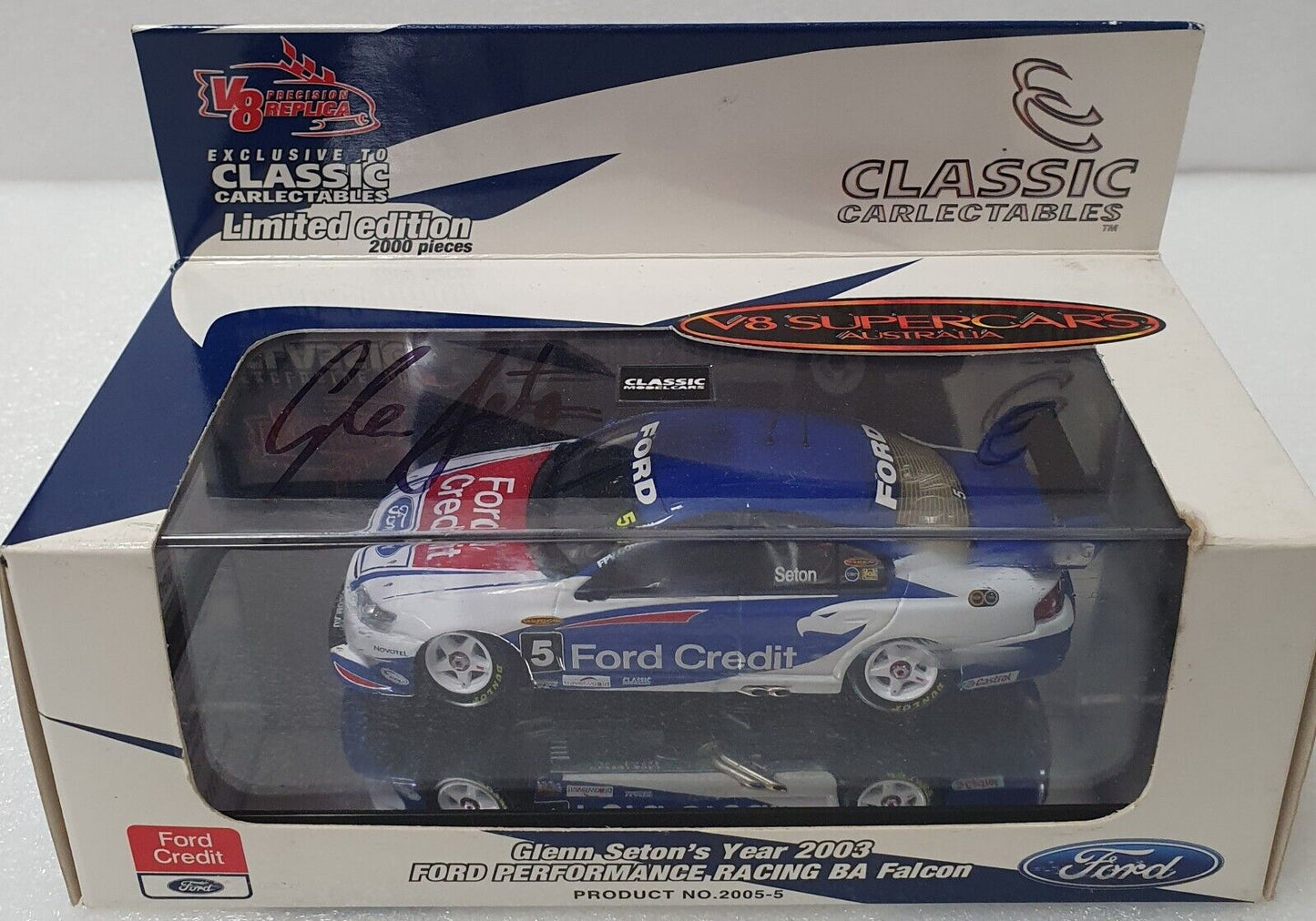 1/43 Classic Carlectables Glenn Seton Falcon (SIGNED)