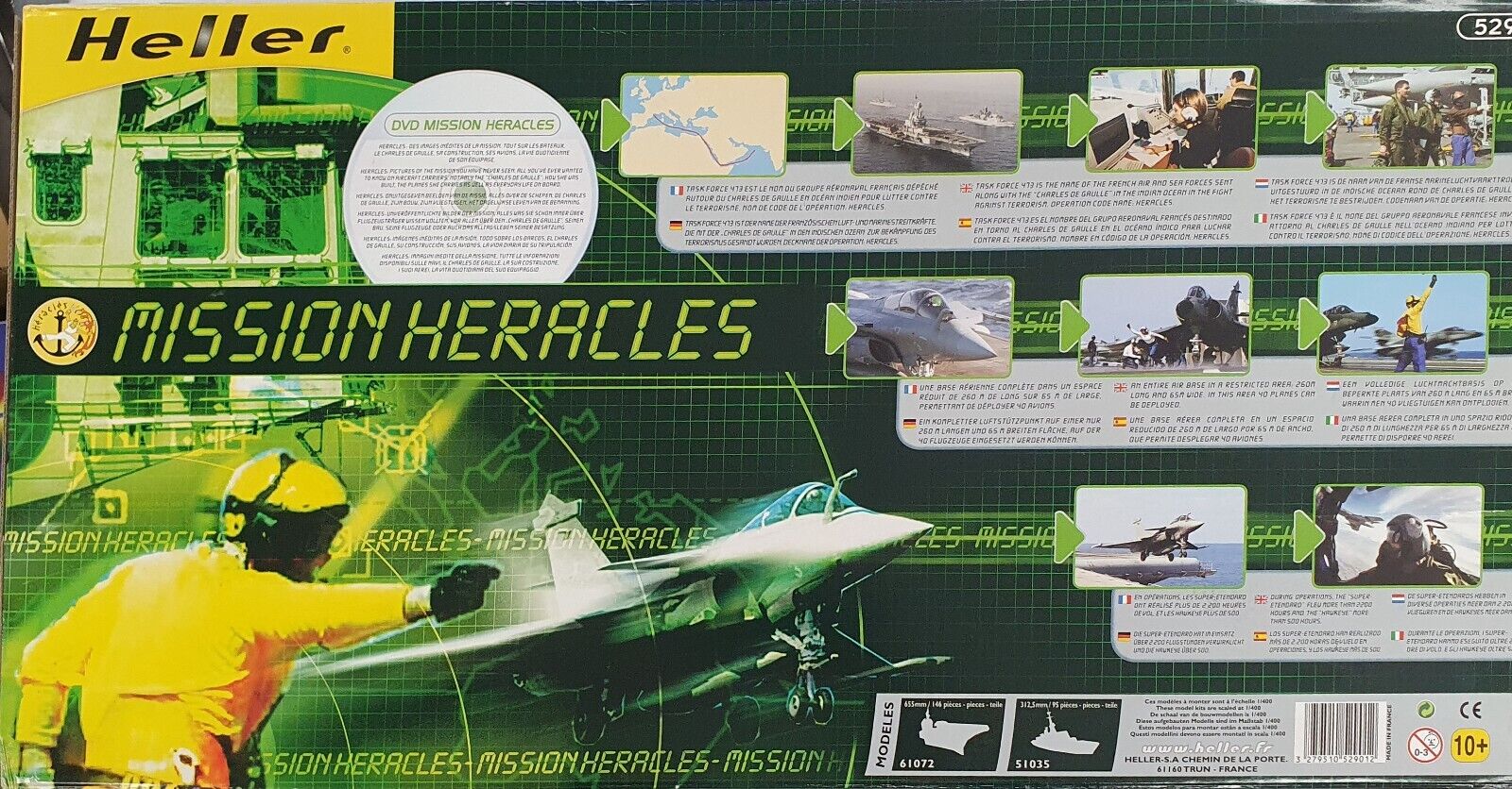 Heller 1/400 Mission Heracles set