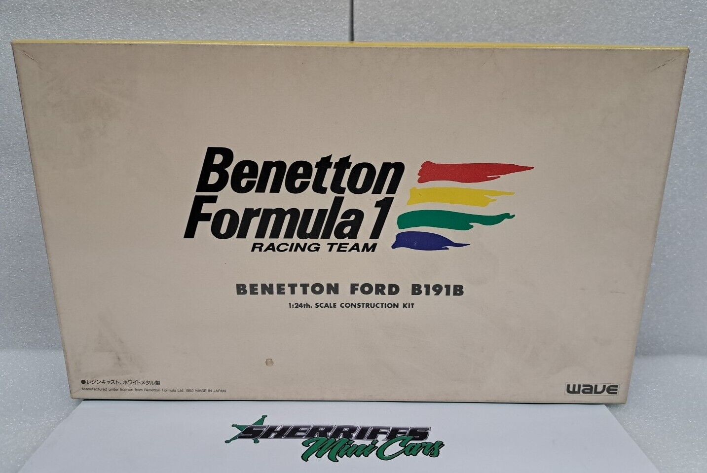 1/24 B191B Benetton Ford 1991 WAVE F1-35 Model Kit SMC