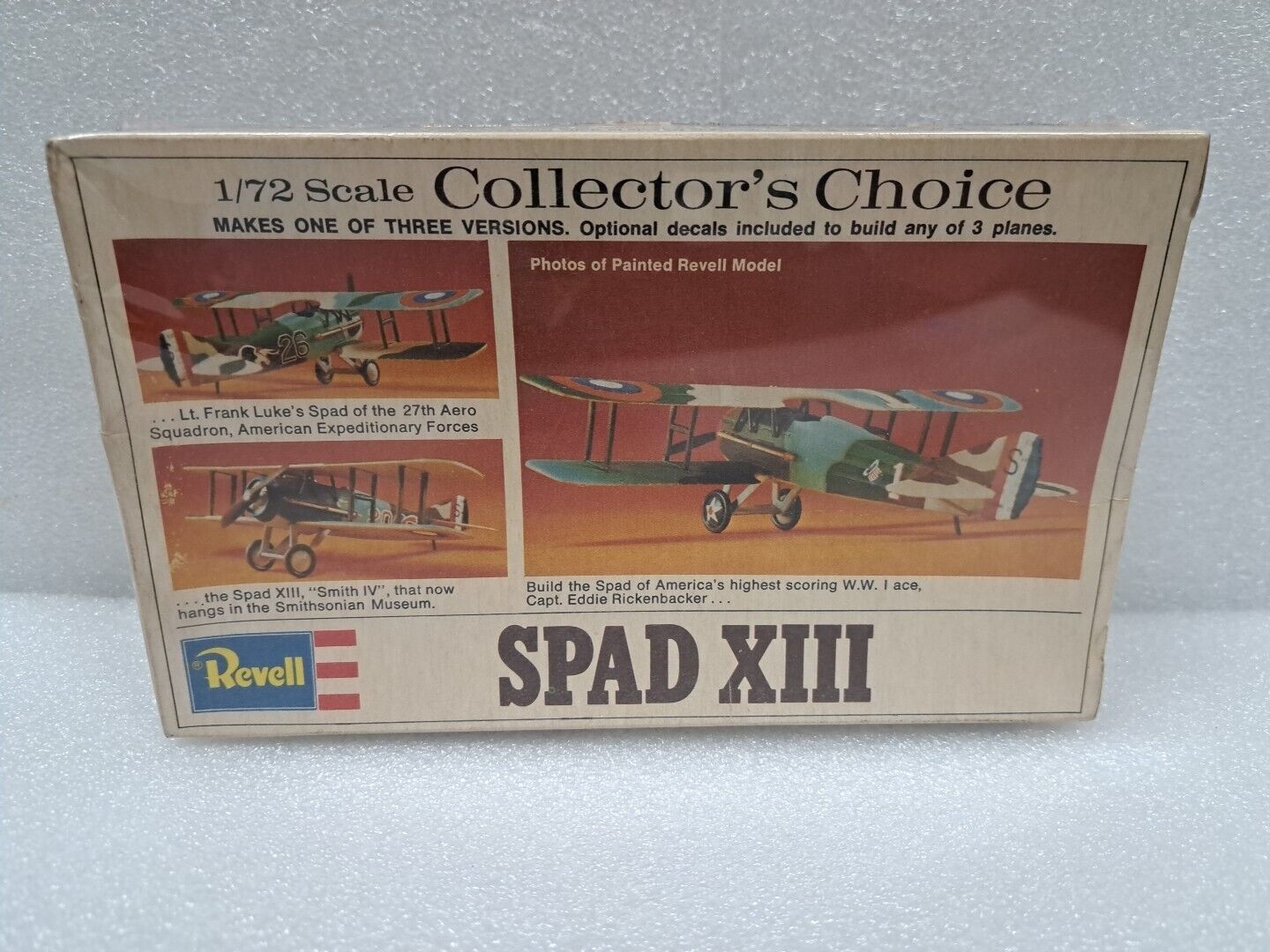 1/72 Collector's Choice SPAD XIII REVELL 3 in 1 H-68