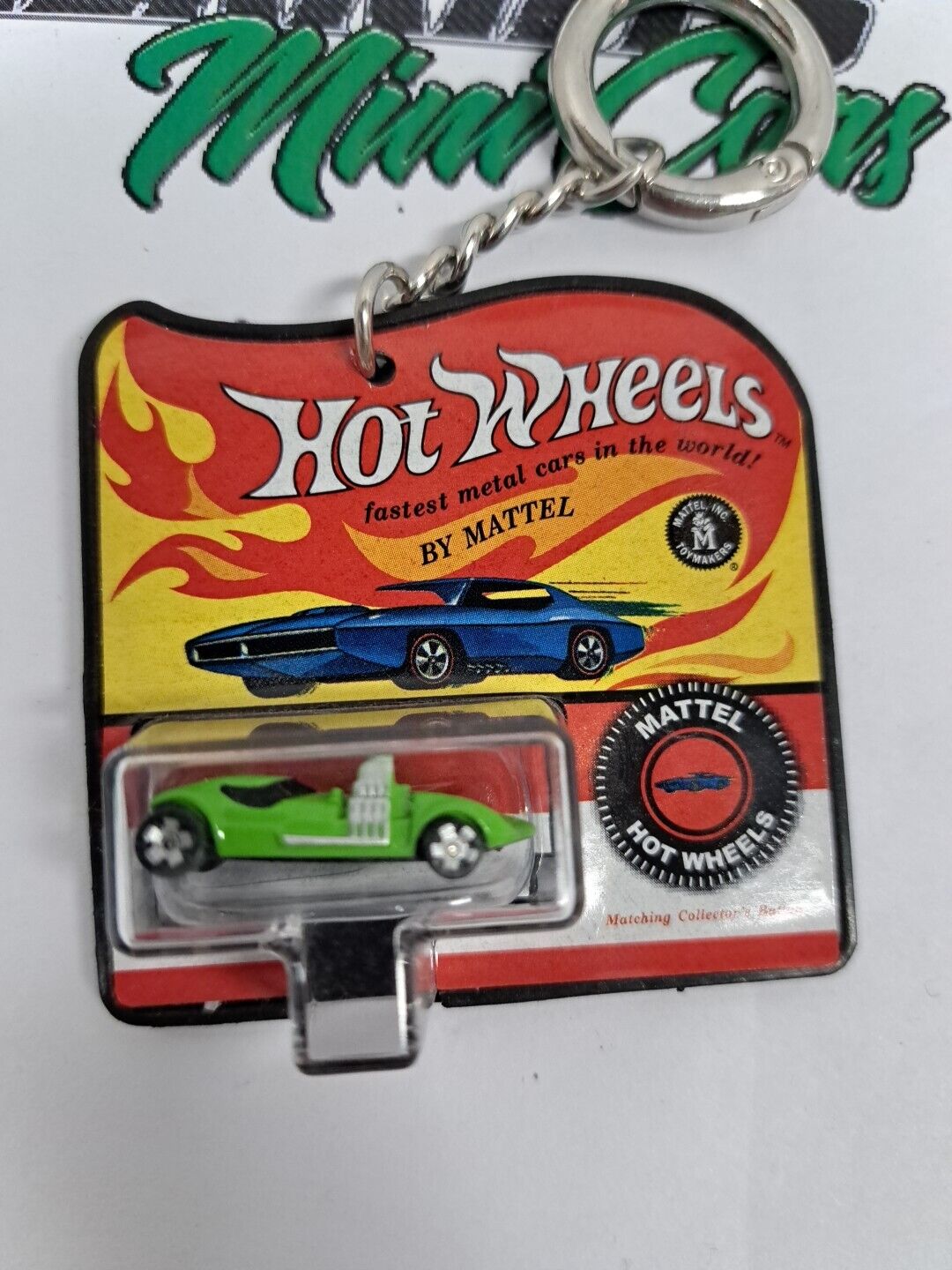 Hotwheels Keychain With Micro Car