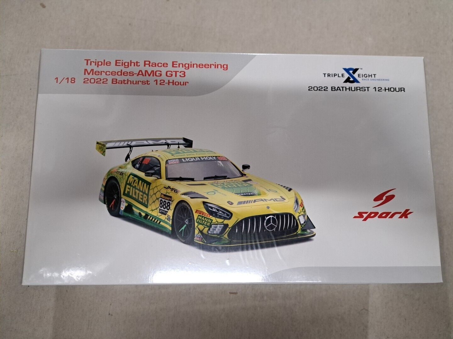 1/18 Triple Eight Race Engineering MERCEDES AMG GT3 2022 Bathurst 12H