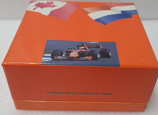 1/43 Minichamps Jos Verstappen gift set G.P. Canada 2000