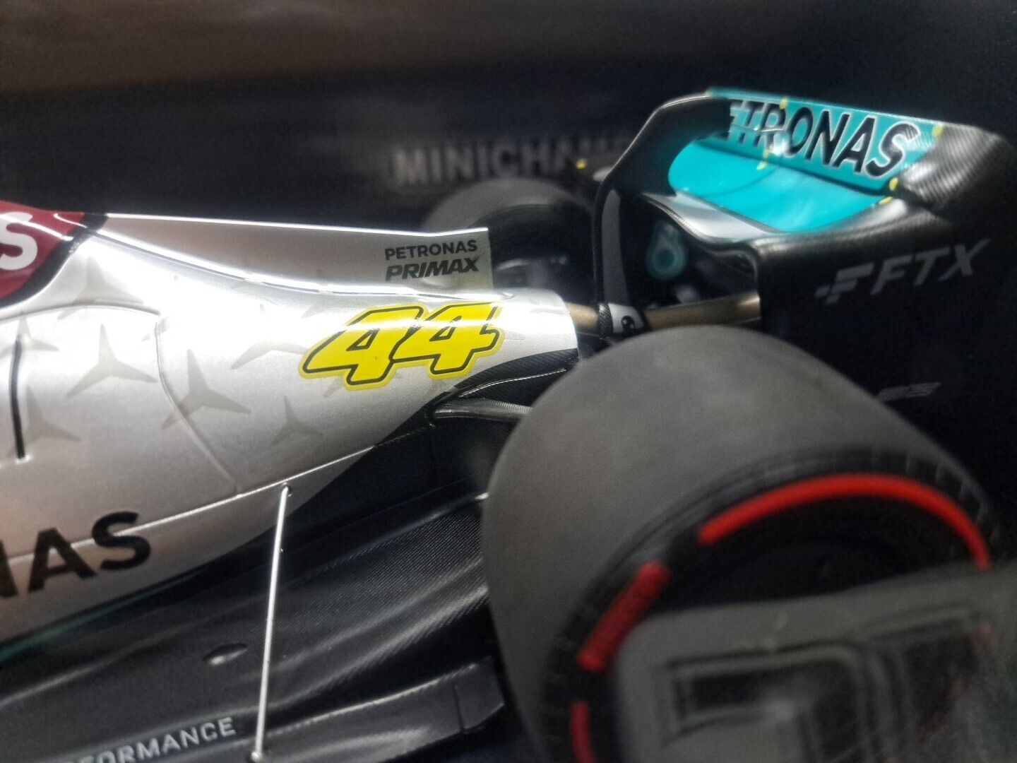 1/18 Mercedes-AMG Petronas F1 W13 E Performance HAMILTON Spanish GP 2022