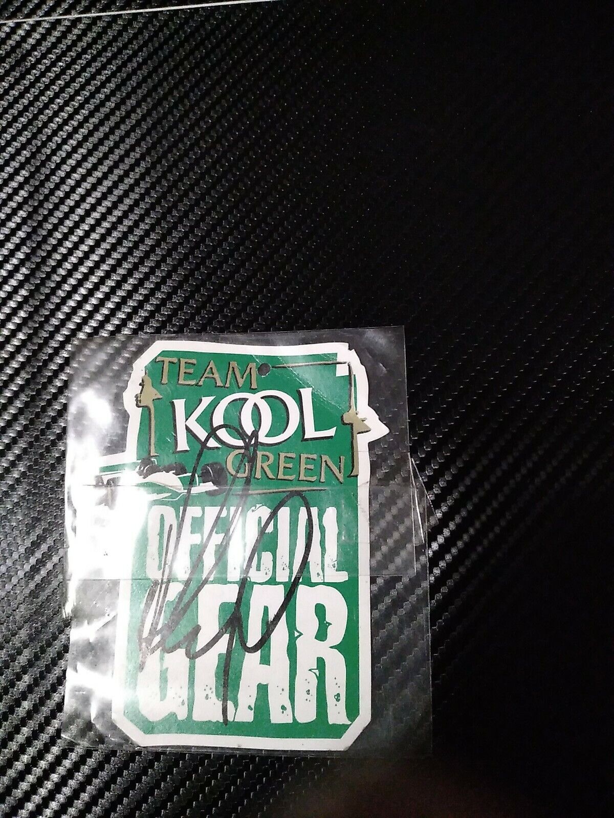 Paul Tracy Signed Merchandise Label