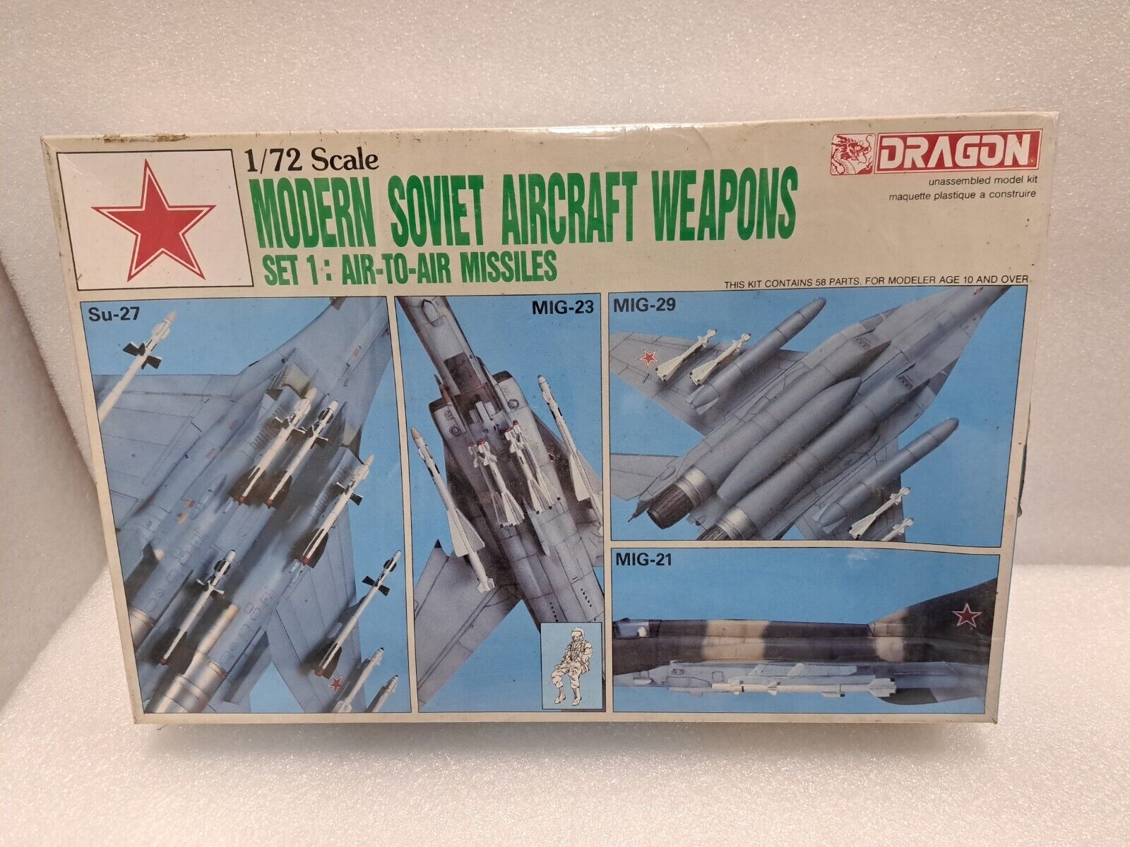 Dragon 1/72 Modern Soviet Aircraft Weapons Set 1: Air-To-Air Missiles #2504