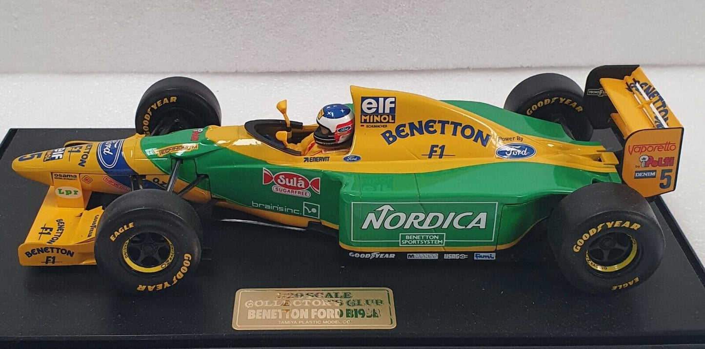 1/20 Tamiya Benetton B193 Schumacher