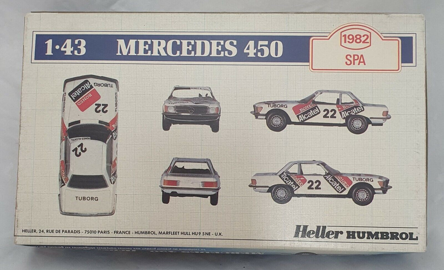 Heller 1/43 Mercedes 450