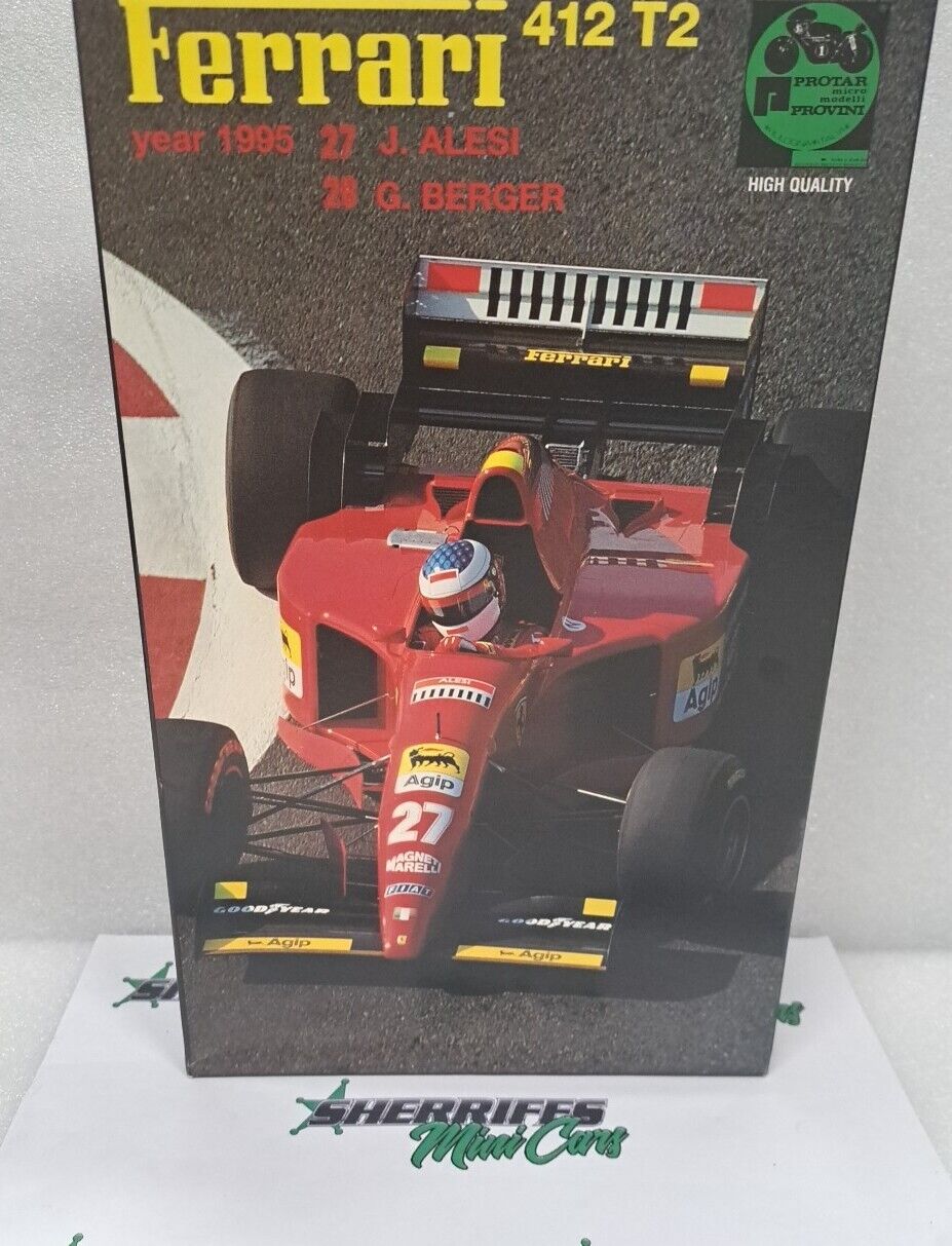 1/24 Ferrari 412 T2 1995 Protar 18264 Model Kit SMC