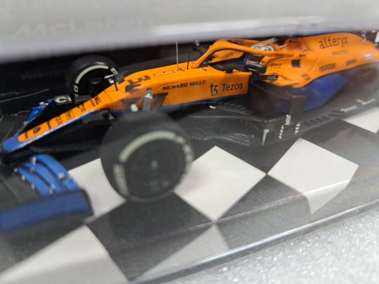 1/43 Minichamps Mclaren MCL35M - Daniel Ricciardo - Winner Italian GP 2021 