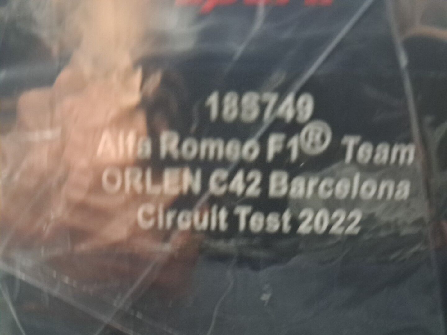 1/18 Spark SP18S749 Alfa Romeo F1 Team ORLEN C42 #88 Barcelona Circuit Test 2022