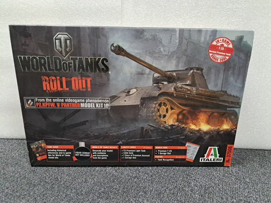 1/35 Italeri Models World of Tanks Series - PzKpfw.V Panther