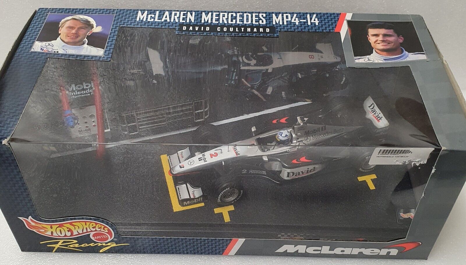 1/24 Hot Wheels McLaren MP4-14 Coulthard