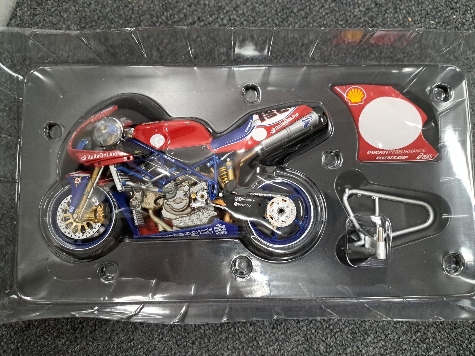 1/12 Minichamps 122 011255 - Ducati 996 R - Superbike 2001 - Ben Bostrom