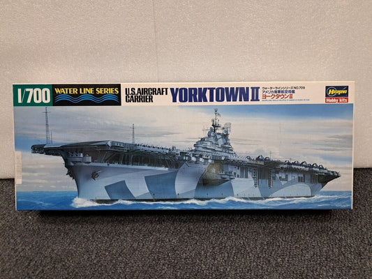 1/700 1992 HASEGAWA Waterline WW II US Navy CV-10 USS YORKTOWN II Carrier