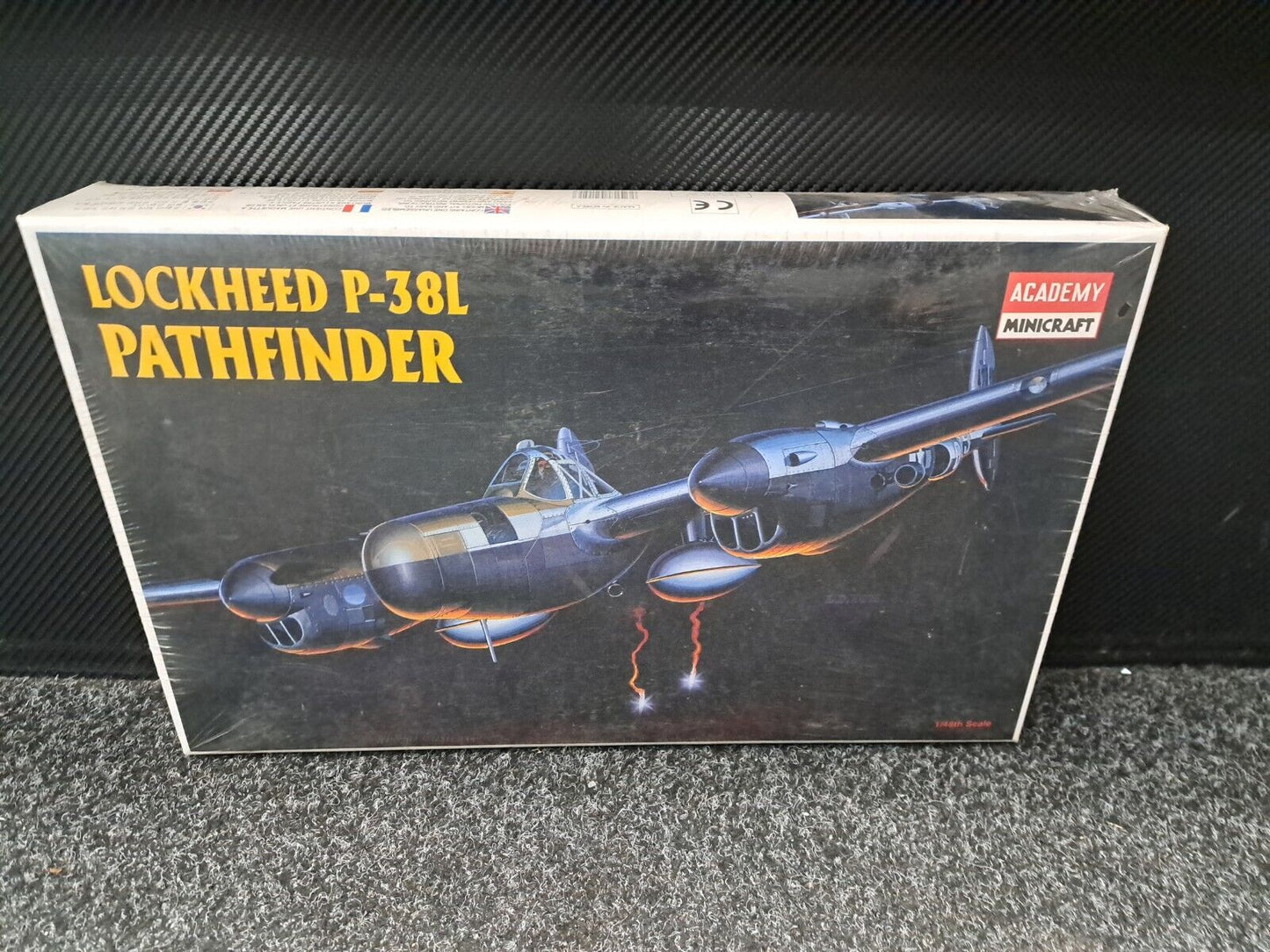 1/48 Academy 2151 Lockheed P-38L Pathfinder Plane Model Kit, New