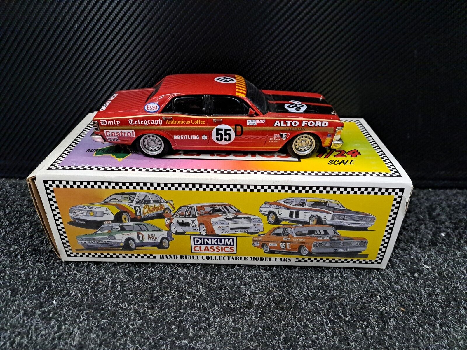 1/24 Dinkum Classics XW Bill Brown BATHURST 1969