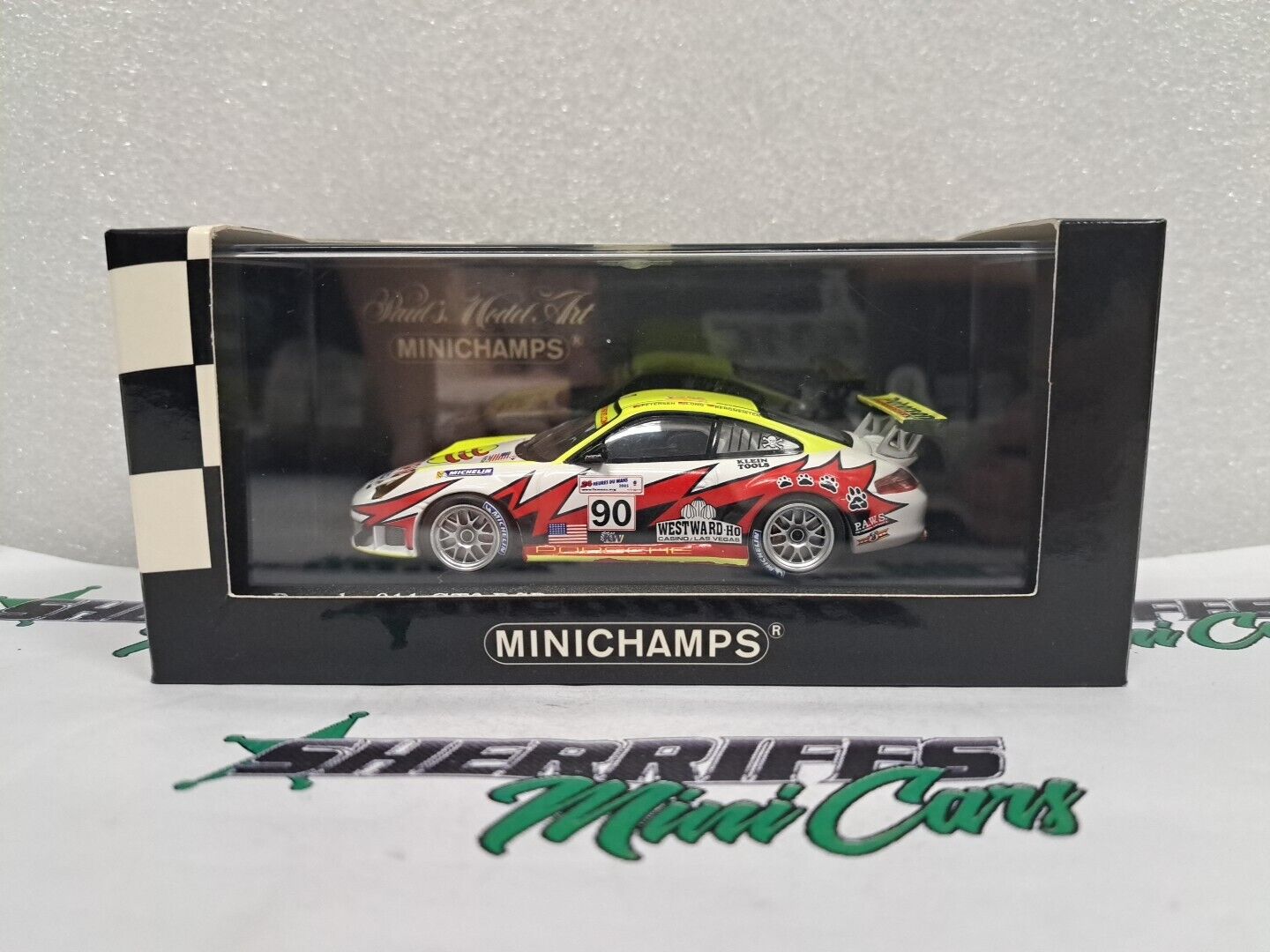 1/43 Minichamps 400 056490 - 2005 Porsche 911 GT3 RSR 24h Le Mans