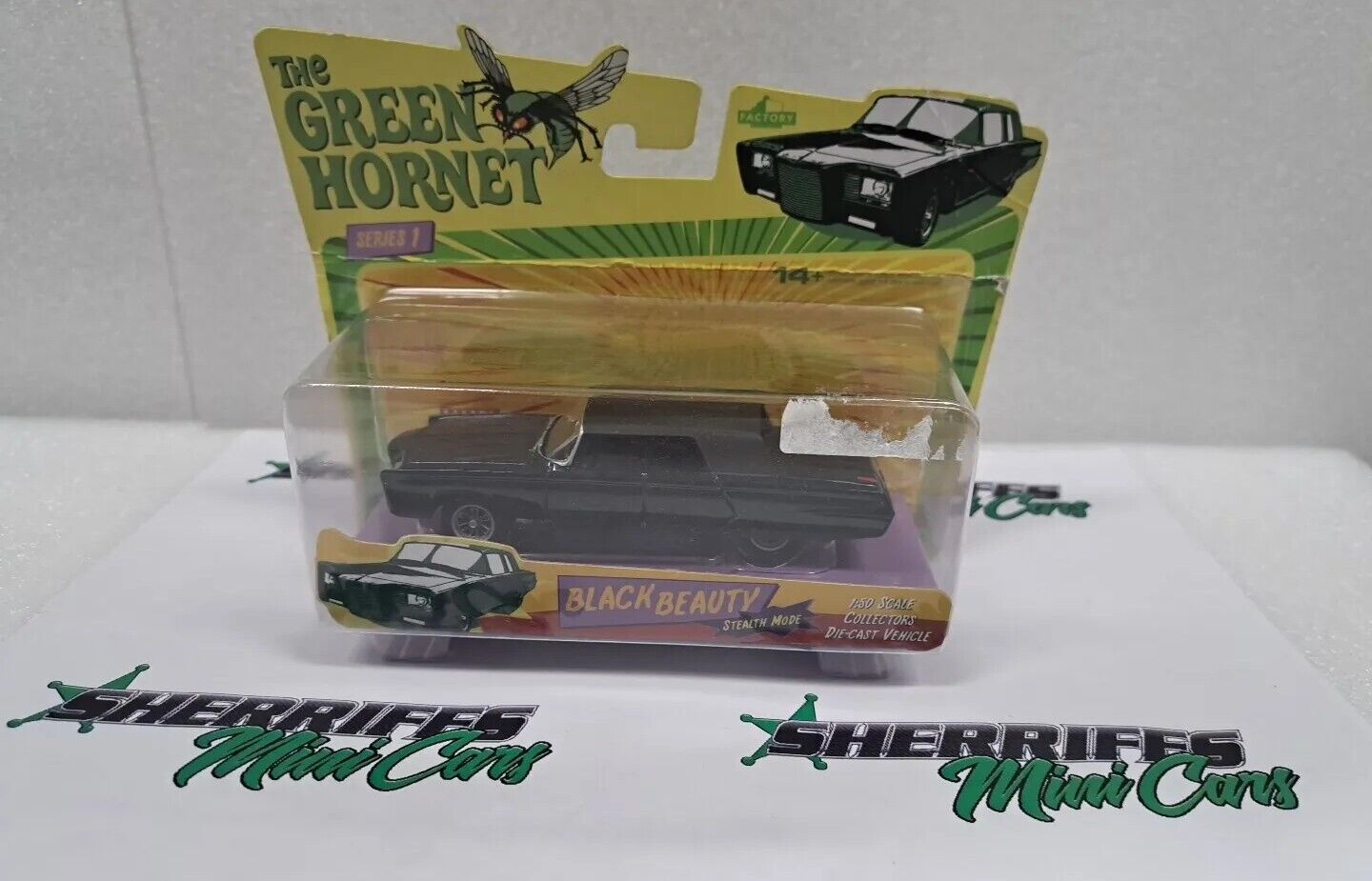 The Green Hornet Black Beauty Rolling Arsenal 1:50 Scale TV Show Die-cast (MISP)