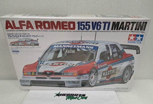 1/24 Alfa Romeo 155bV6 TI Martini #6 TAMIYA 24176 kit SMC