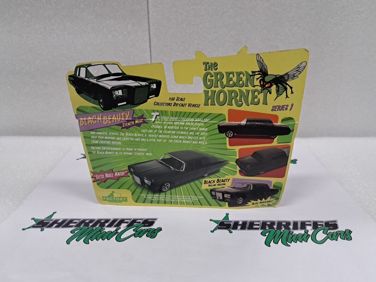 The Green Hornet Black Beauty Rolling Arsenal 1:50 Scale TV Show Die-cast (MISP)