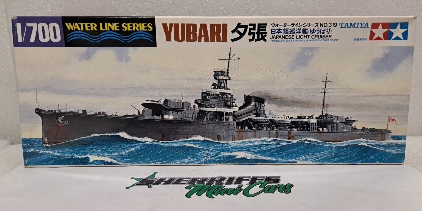  1/700 YUBARI Water Line Series Japanese Light Cruiser TAMIYA