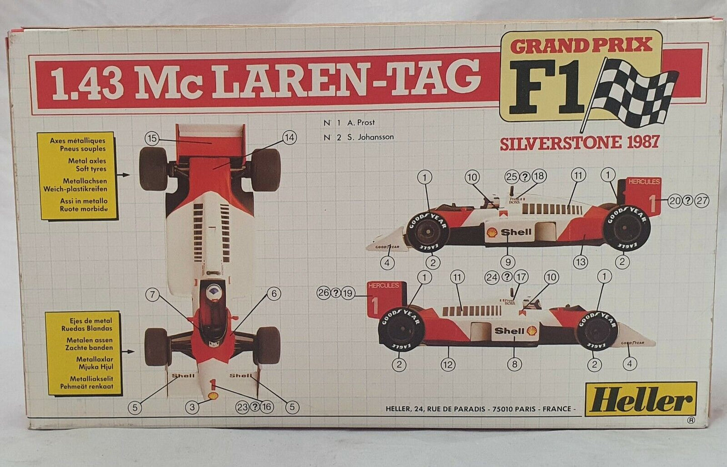 Heller 1/43 McLaren TAG