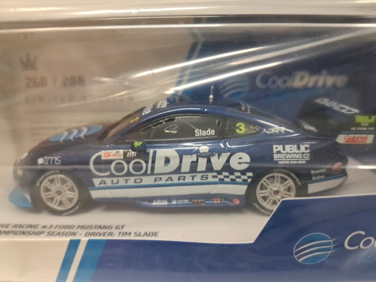 1/43 COOLDRIVE #3 MUSTANG GT 2021 Championship Season SLADE