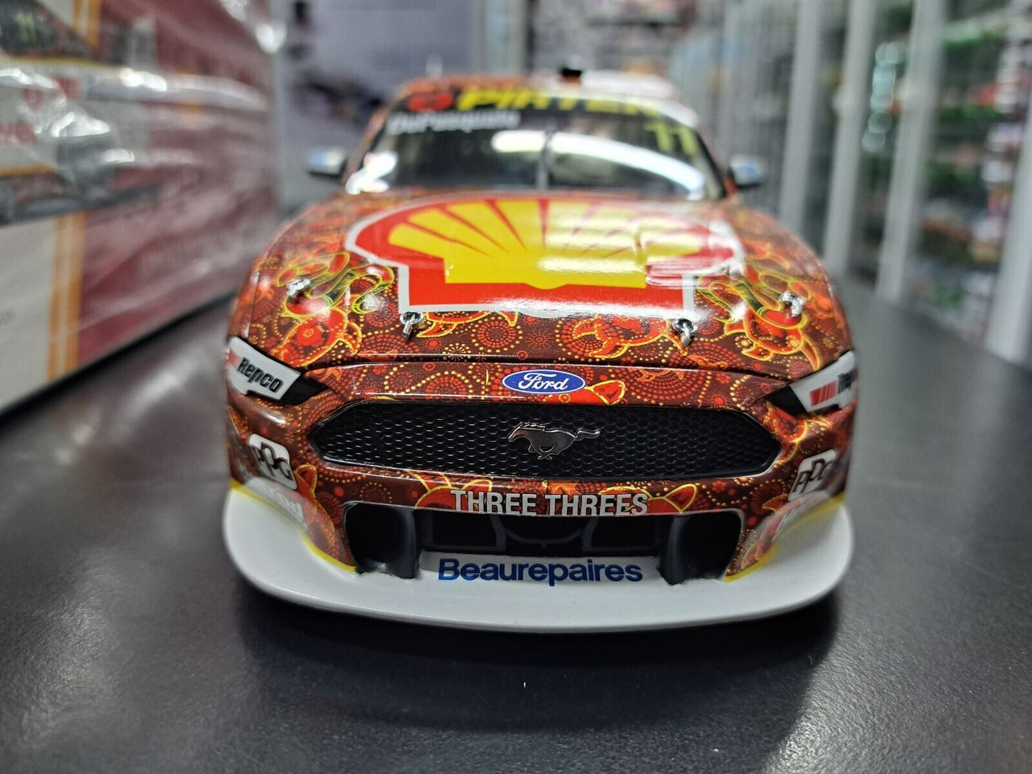 1:18 2021 DJR Indigenous Shell V-Power Racing De Pasquale #11 DARWIN DePasquale