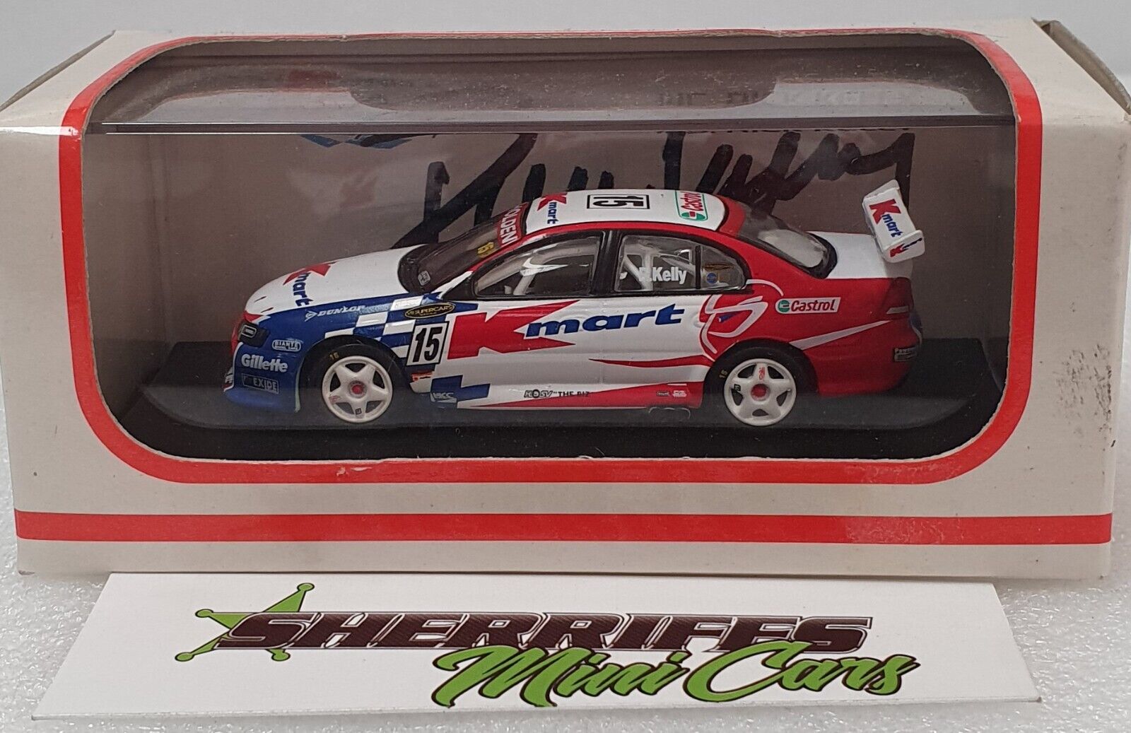 1/64 VY Commodore K-Mart racing team Rick Kelly (SIGNED)