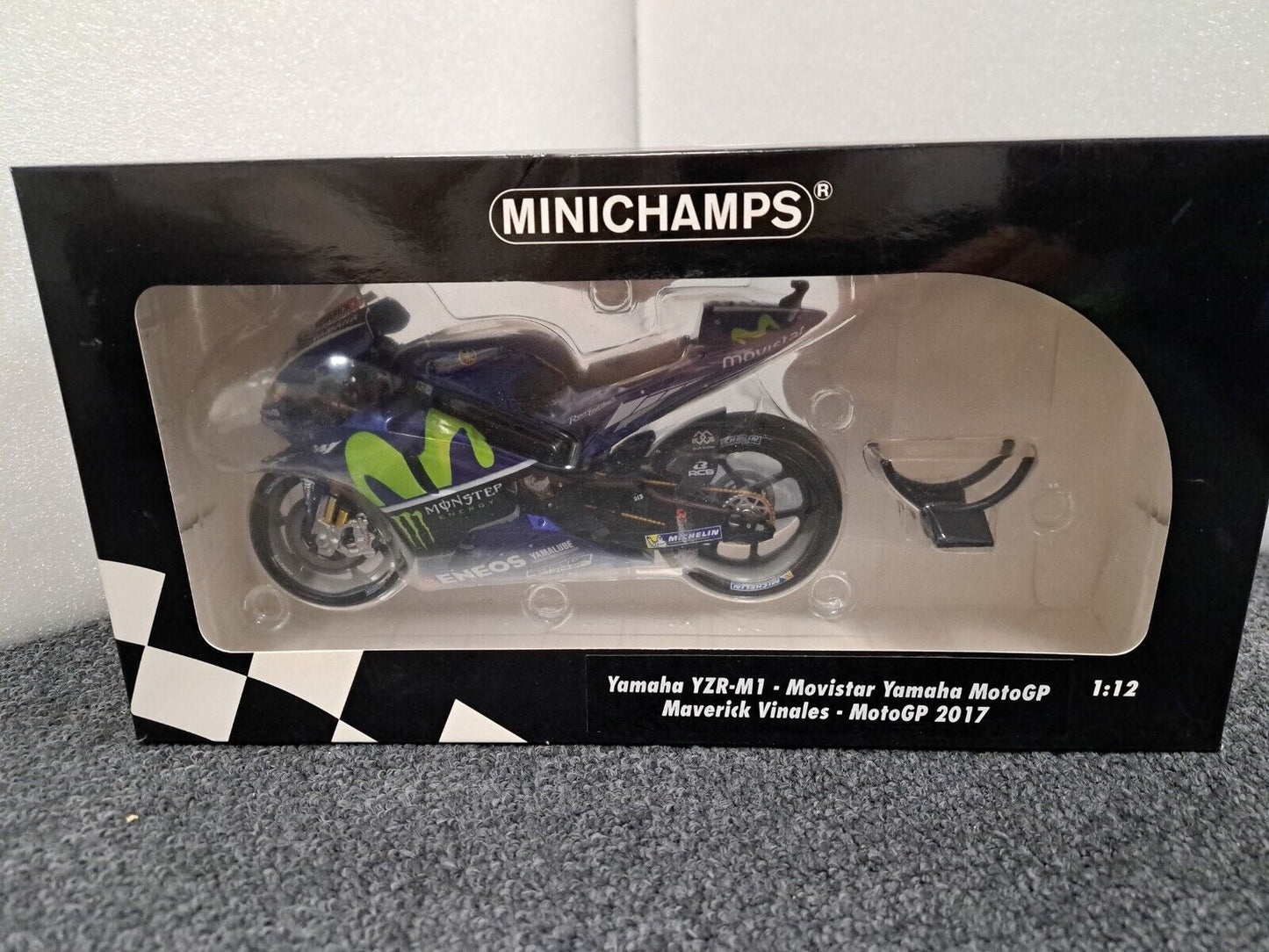 1/12 2017 Yamaha YZR-M1 Movistar Yamaha MotoGP Maverick Vinales