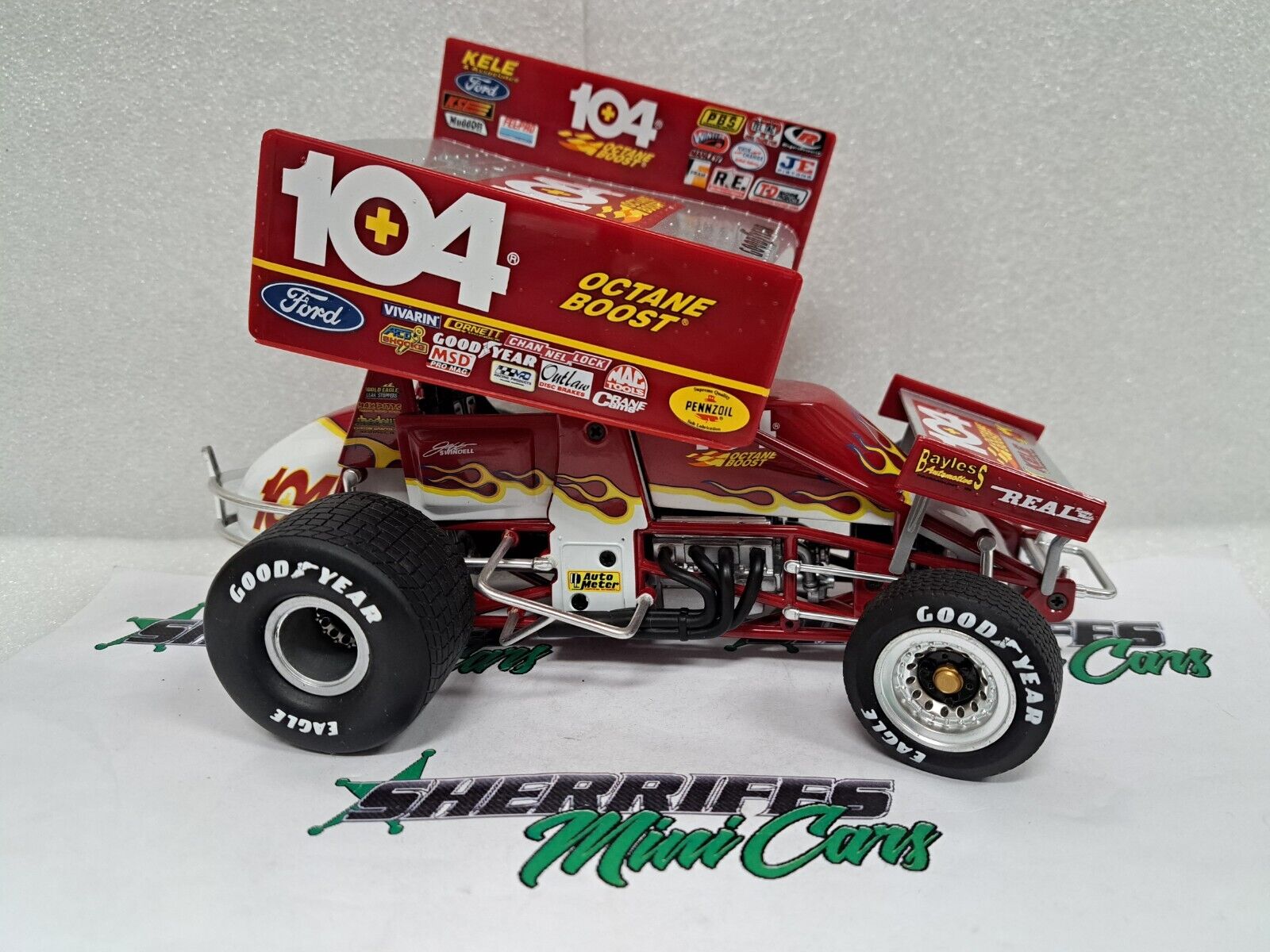 1/18 Jeff Swindell 104+Octane Sprint Car GMP