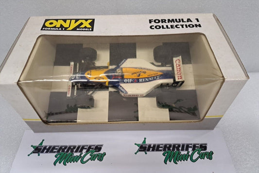 1/24 Onyx Williams FW15C Hill 1993 F1 Diecast SMC