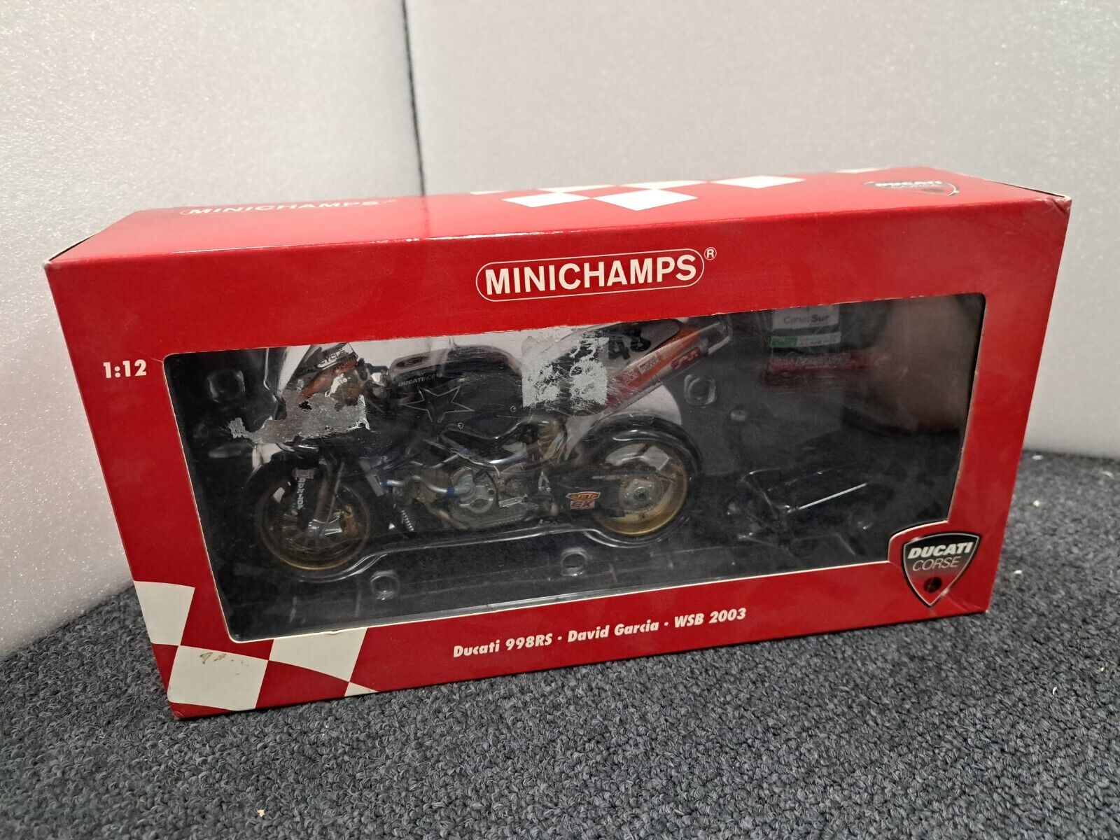 1/12 2003 Minichamps David Garcia Ducati 998RS