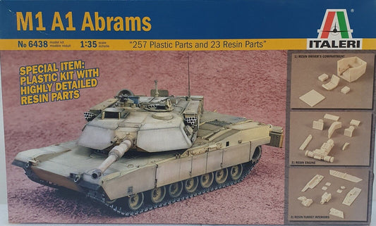 Italeri 1/35 M1 A1 Abrams model kit