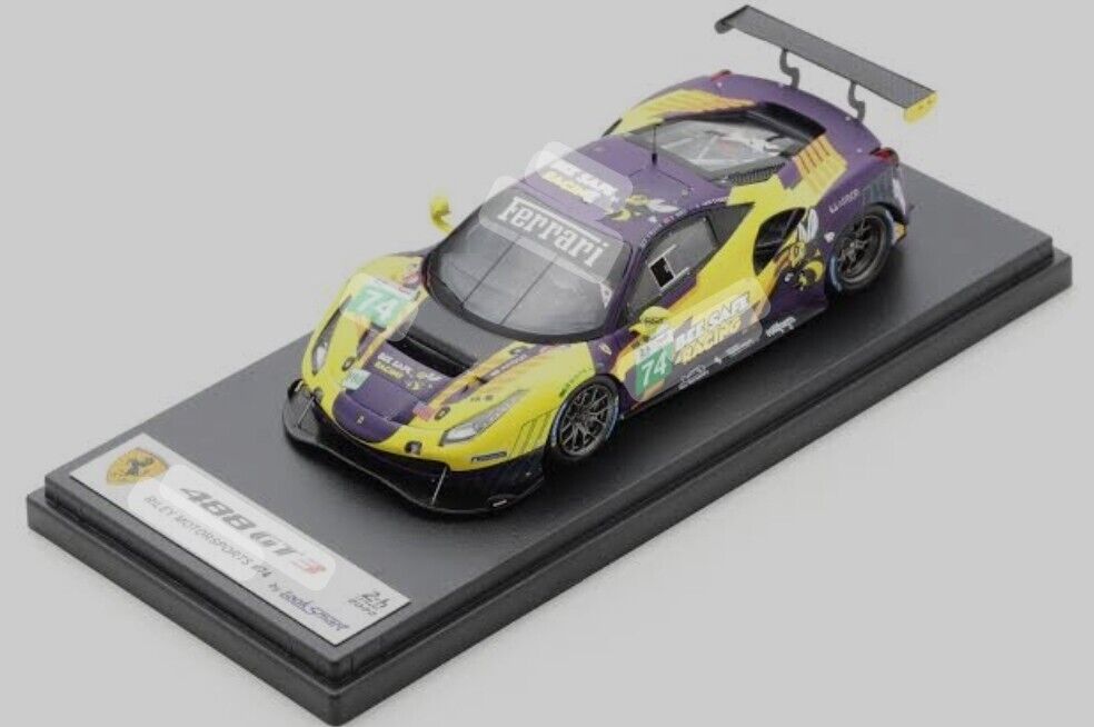 1/43 Looksmart Ferrari 488 GTE RILEY MOTORSPORTS CAR #74