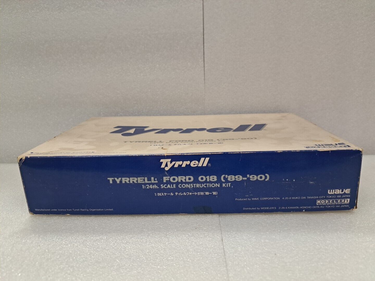 1/24 Tyrrell Ford 018 (1989-90) Alesi Wave Modeller's  FI-37 MODEL KIT